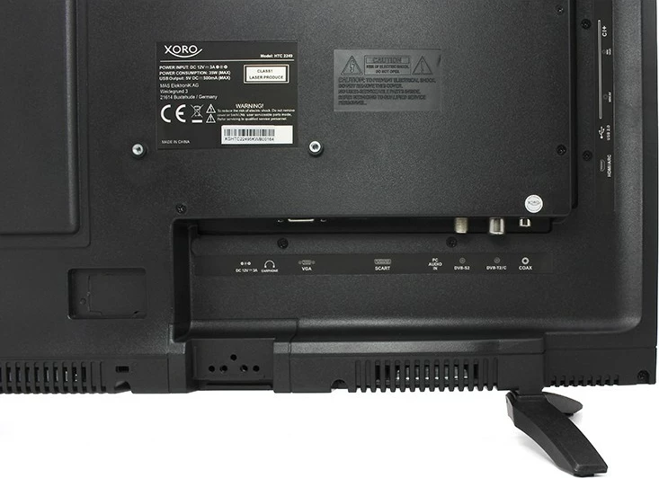 Televizor LED XORO HTC 2249, 21.5", Full HD, DVB-T2, DVD player, i zi