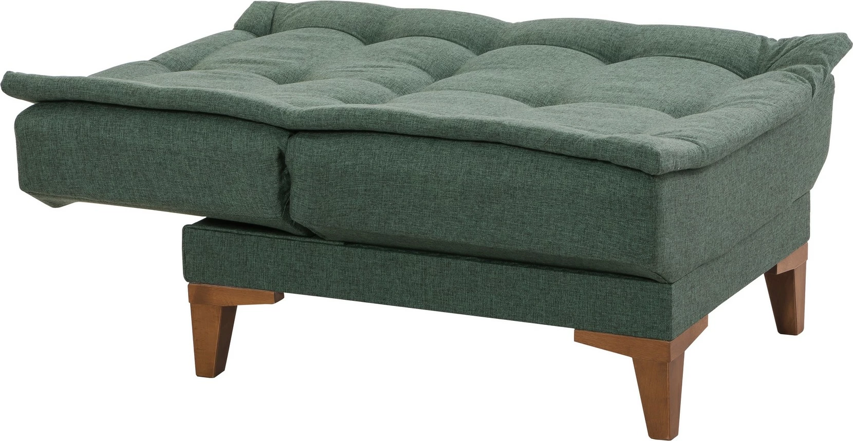 Set divan-krevat dhe karrige, ngjyrë e gjelbër, Atelier del Sofa, Santo-TKM03-1070