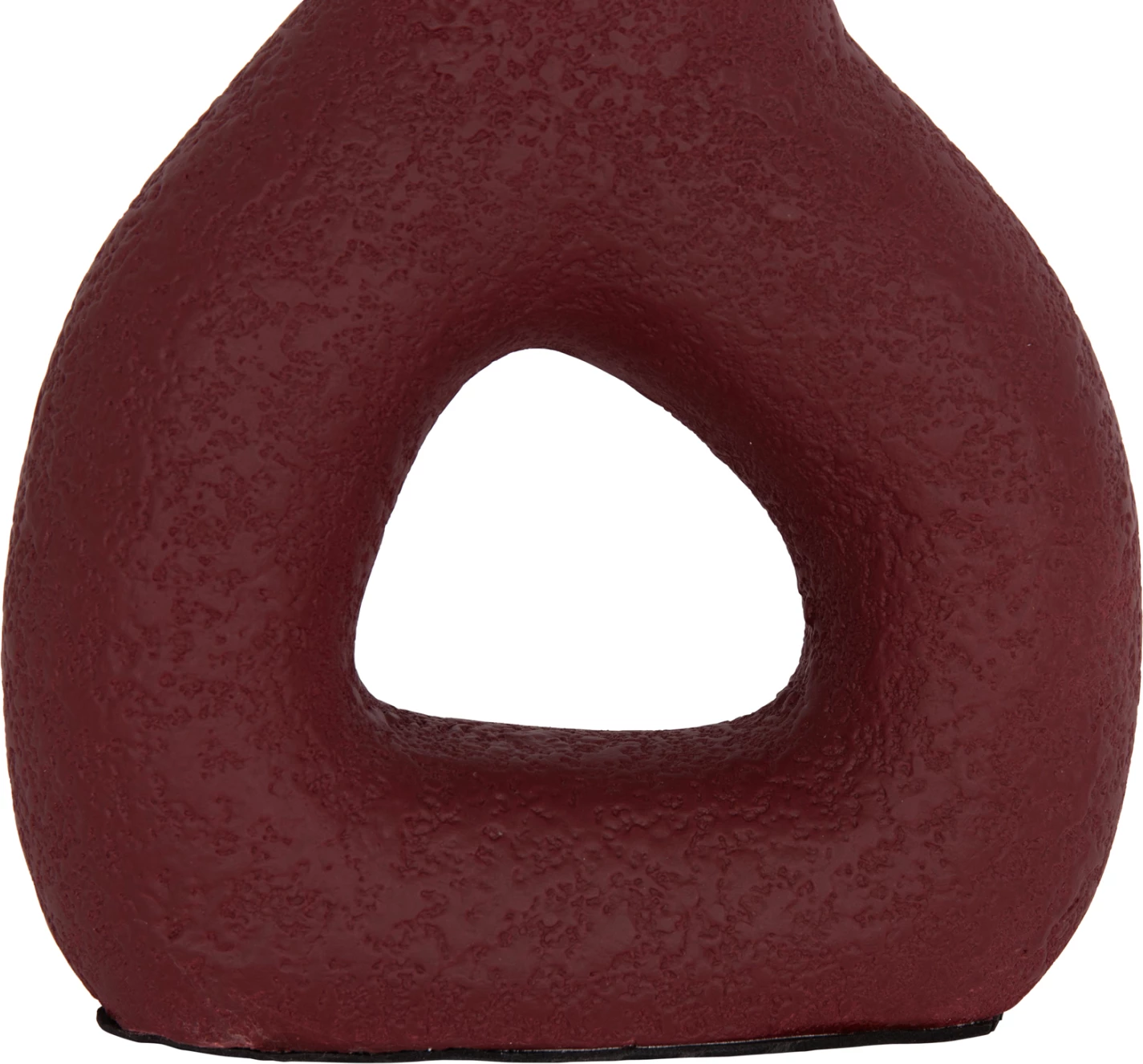 Vazo dekorative tavoline DECANT, terrakotë, ngjyrë e kuqe e errët, FH4667.06S, 17.5x6.5x17cm