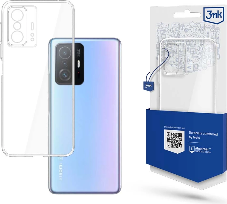 Mbështjellës 3mk Clear Case për Xiaomi 11T / 11T Pro, transparent