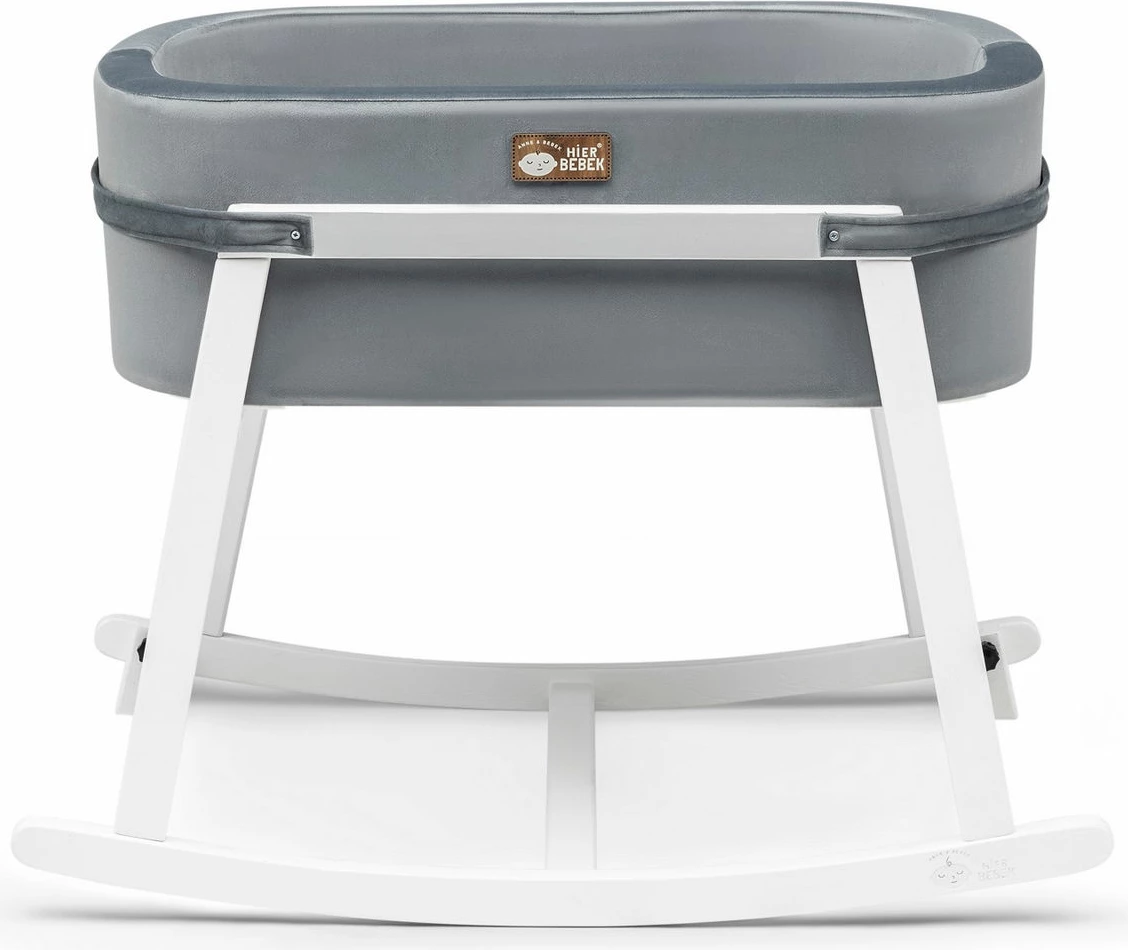 Djep për fëmijë, Skye Decor, gri dhe bardhë