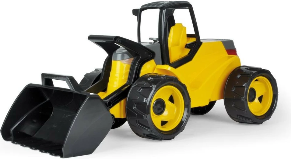 Lodër ngarkues Lena 67 cm, plastikë, e verdhë/e zezë/e gri, në kuti