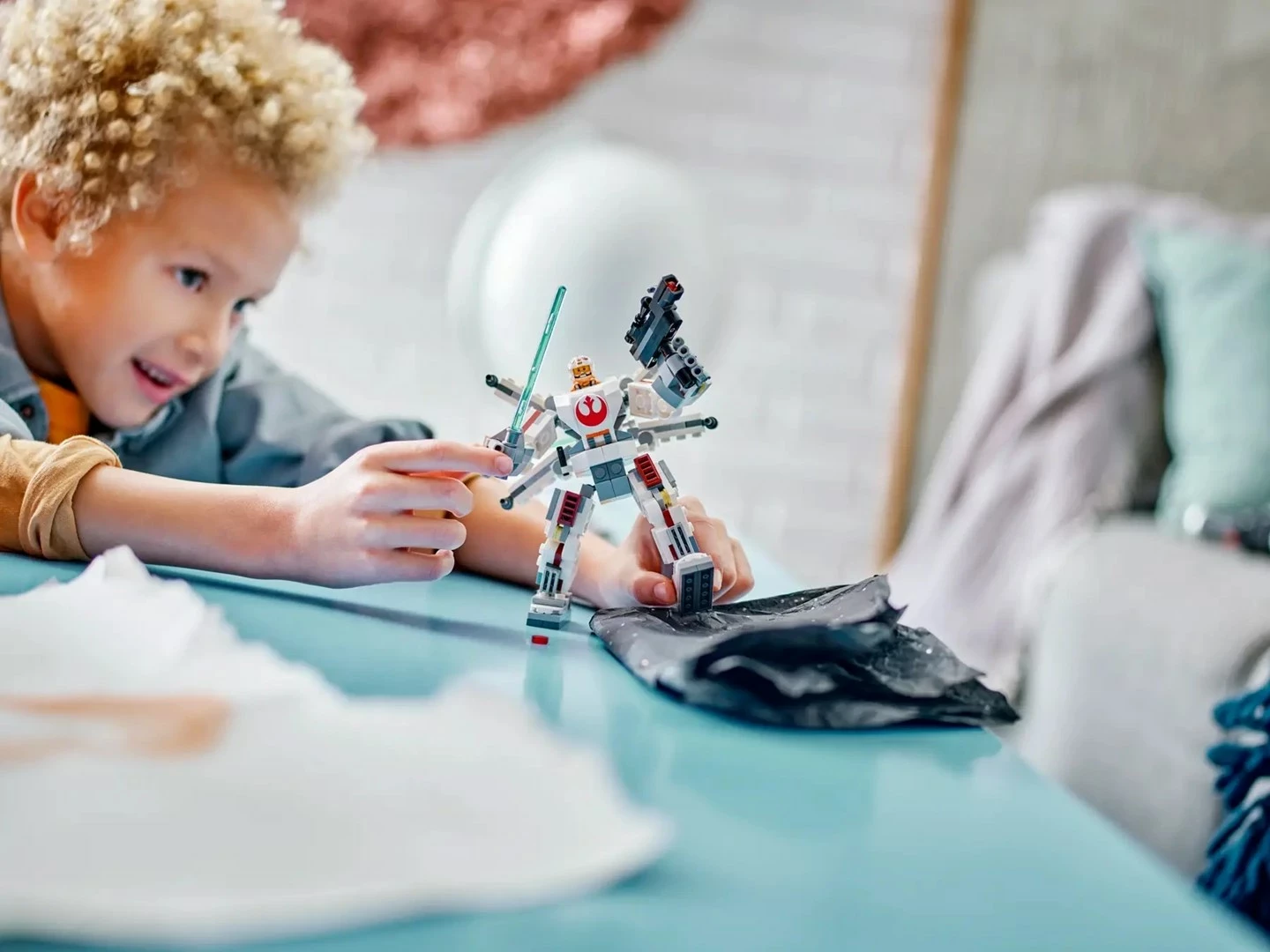 Set LEGO Star Wars 75390 Luke Skywalker X-Wing Mech