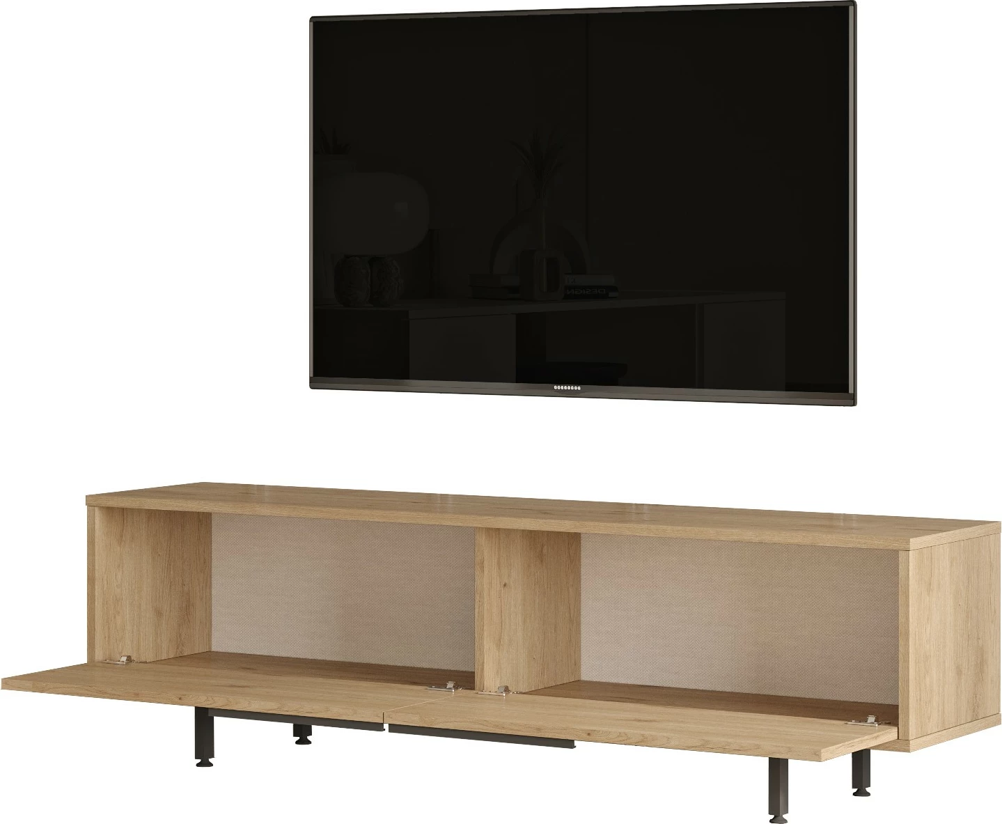 Set mobiljesh për dhomë dite Skye Decor, ngjyrë lisi, ON19-SU