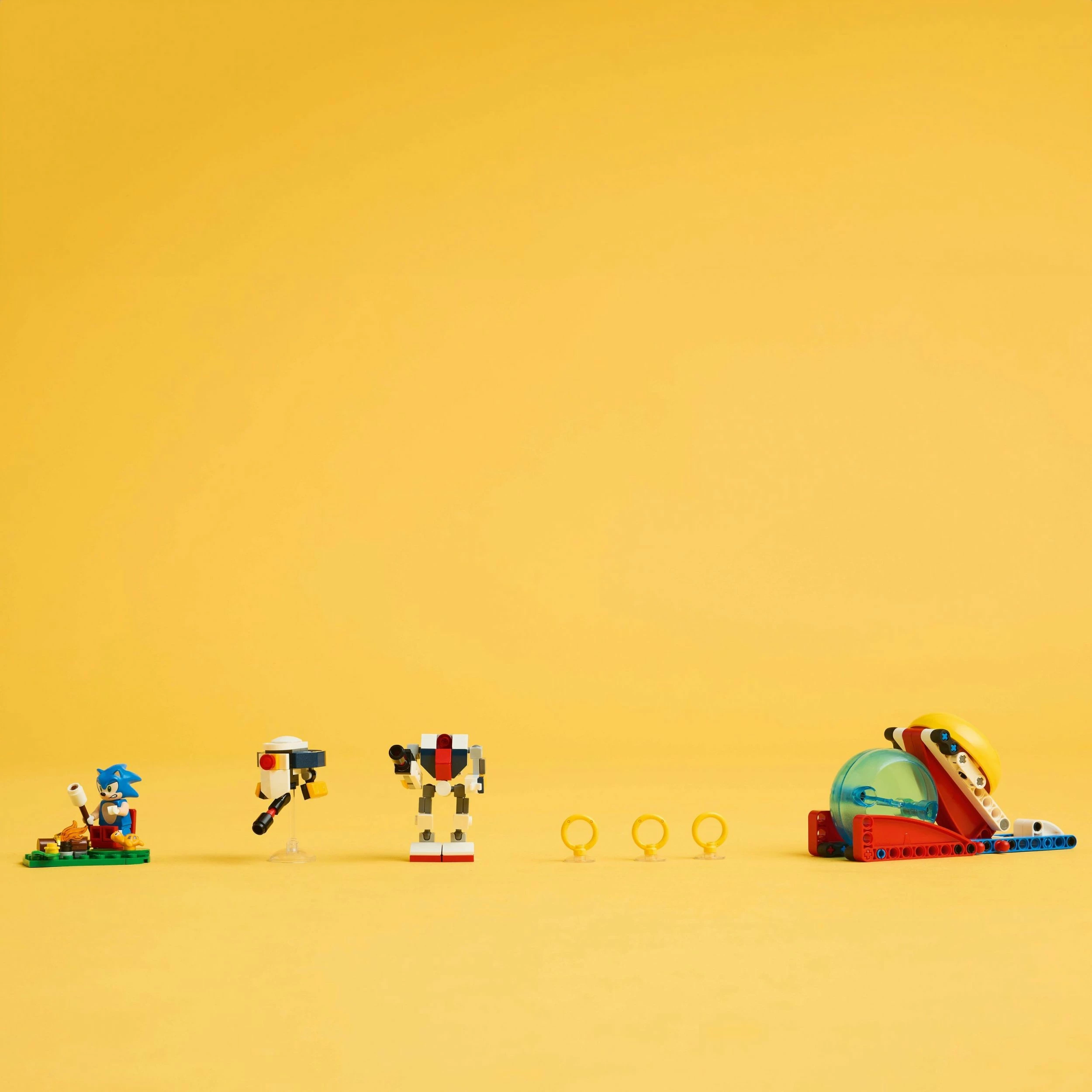 Set LEGO Sonic the Hedgehog 77001 Sonic dhe beteja në kamp, 177 copë, 7+