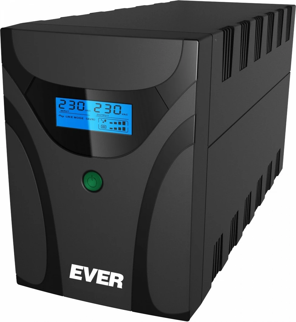 UPS EVER EASYLINE 1200 AVR USB, 1200 VA, 600 W, Tower, E zezë