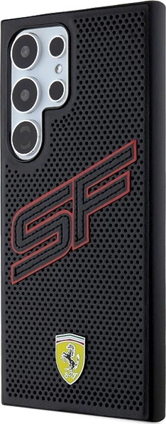 Mbështjellës Ferrari Big SF Perforated për Samsung Galaxy S24 Ultra, i zi