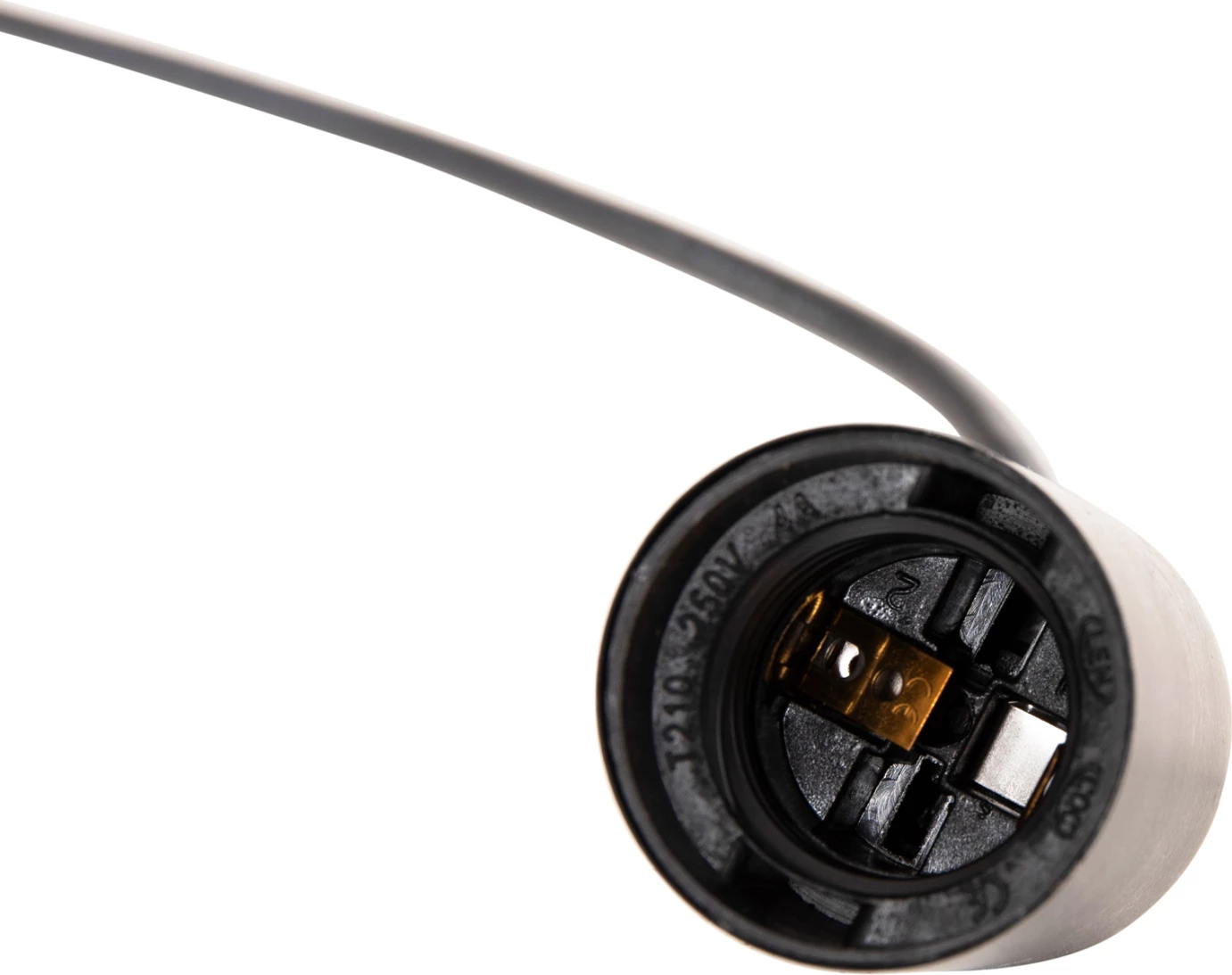 Llambadar tavani 8-drita FH4176 metal i zi-kabllo të zeza Φ100x180Hcm