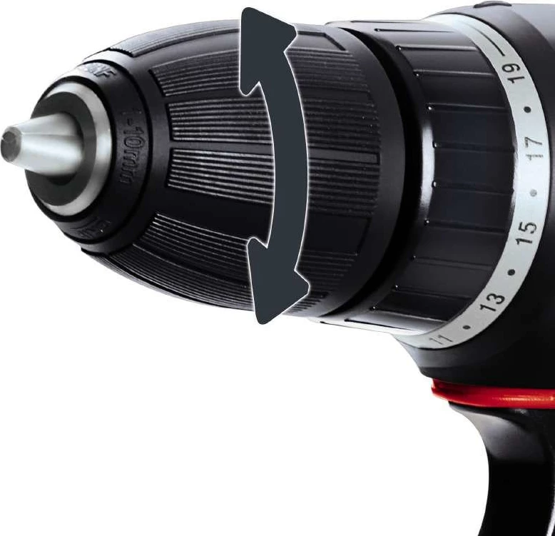 Makine rryme Einhell TH-CD 12-2 Li, pa kabllo, 12 V, e zezë, e kuqe