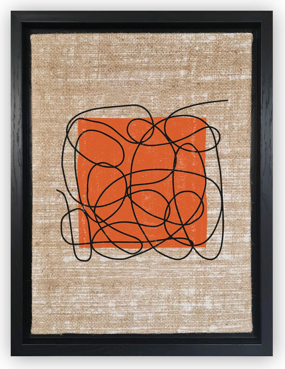 Pikturë dekorative në kanavacë, shumëngjyrëshe, Wallity, LSJ418157359442 - 96136, 96x136cm