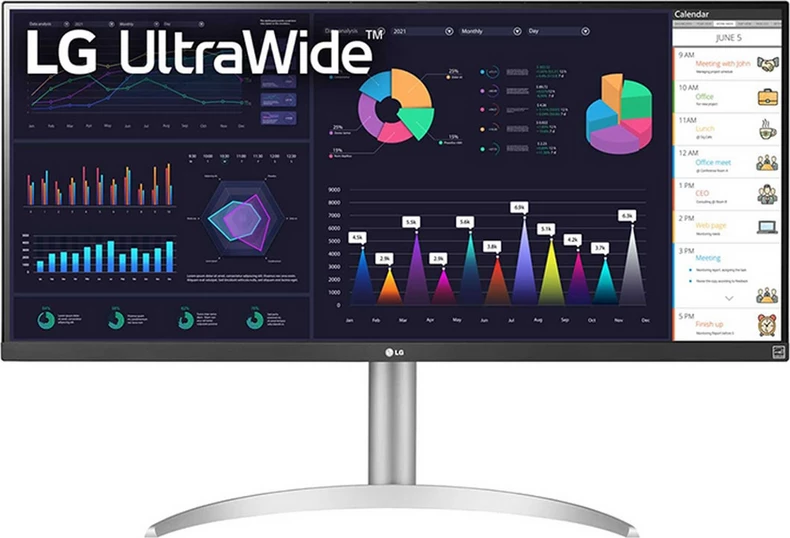 Monitor LG 34WQ650-W 34 inch UltraWide i bardhë