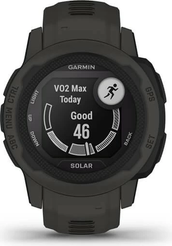 Smartwatch Garmin Instinct 2S Solar, GPS, 43 g, Graphite