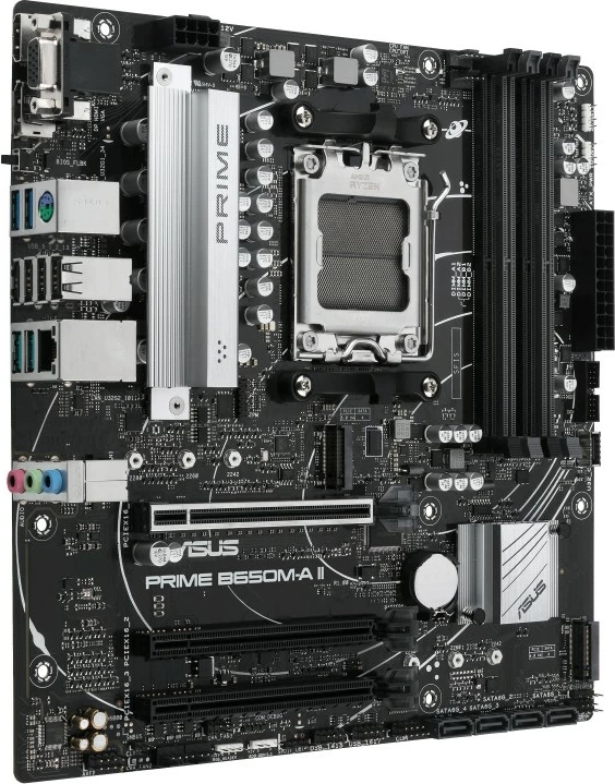 Pllakë amë ASUS PRIME B650M-A II-CSM, Socket AM5, DDR5, micro ATX, e zezë