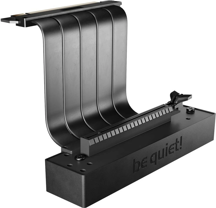 Mbajtës grafikash me kabllo riser be quiet! Universal, PCI Express 4.0, 20cm, e zezë