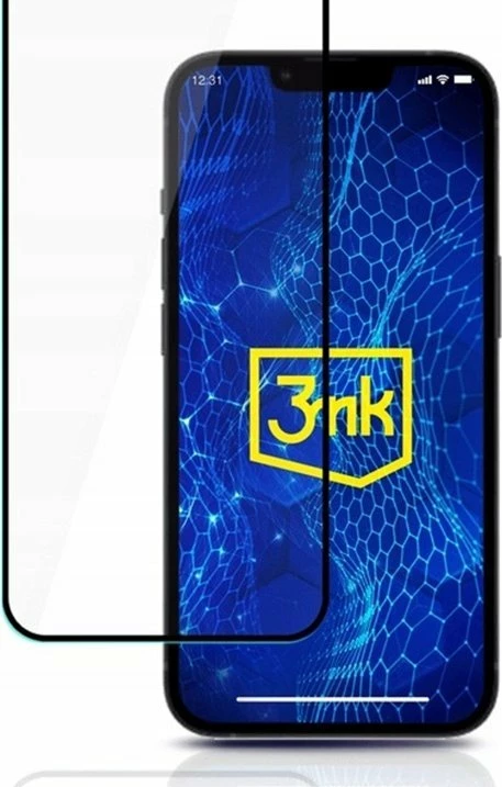 Xham mbrojtës 3MK HardGlass Max Lite për Samsung Galaxy M15 5G 0.3 mm 9H, i zi, 1 copë