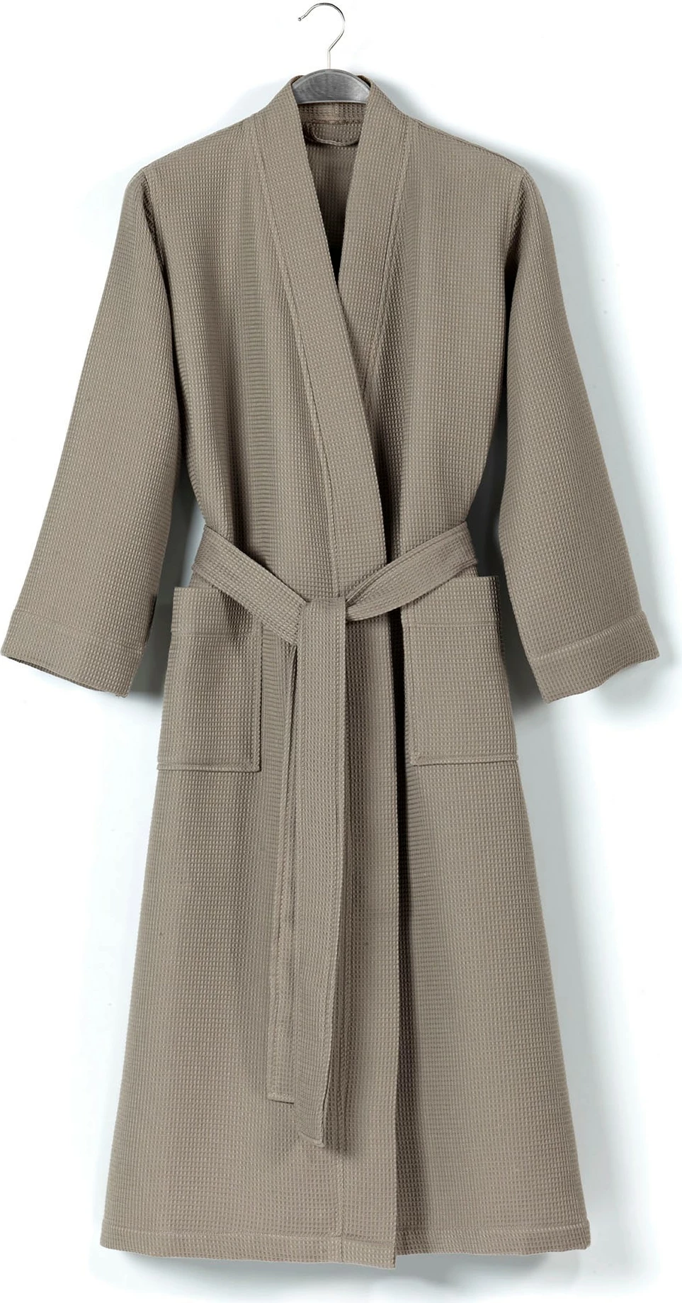 Rrobë banje Mijölnir, Mia Waffle, ngjyrë gri e ngrohtë