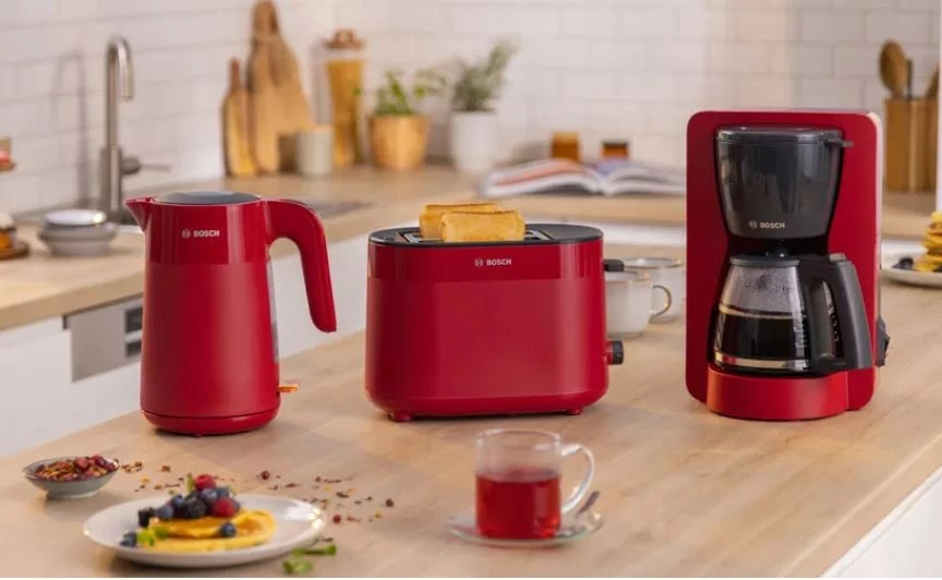 Ibrik elektrik Bosch MyMoment TWK2M164, 1.7L, Kuq