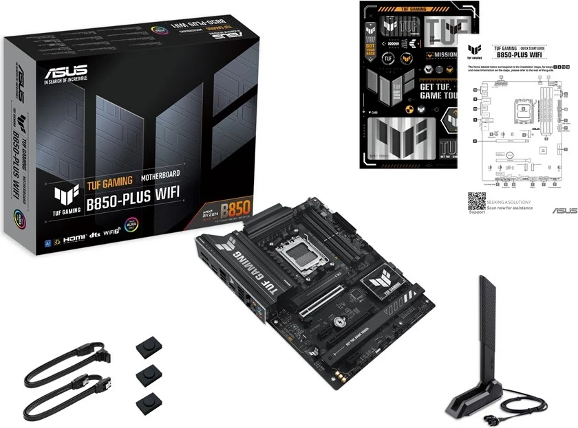 Pllakë amë ASUS TUF Gaming B850-PLUS, Socket AM5, ATX, E zezë