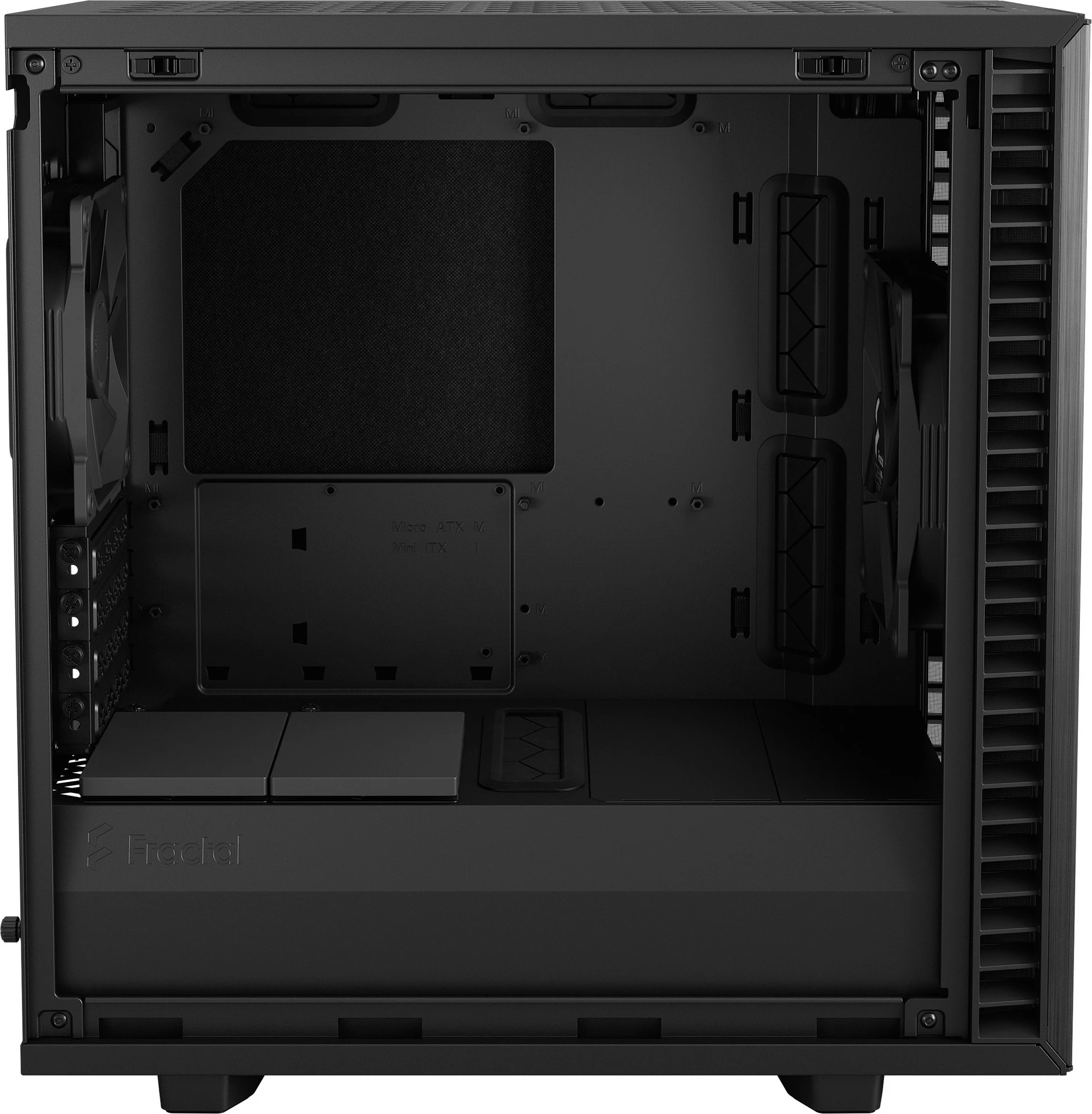 Kasë Fractal Design Define 7 Mini, micro ATX/Mini-ITX, e zezë