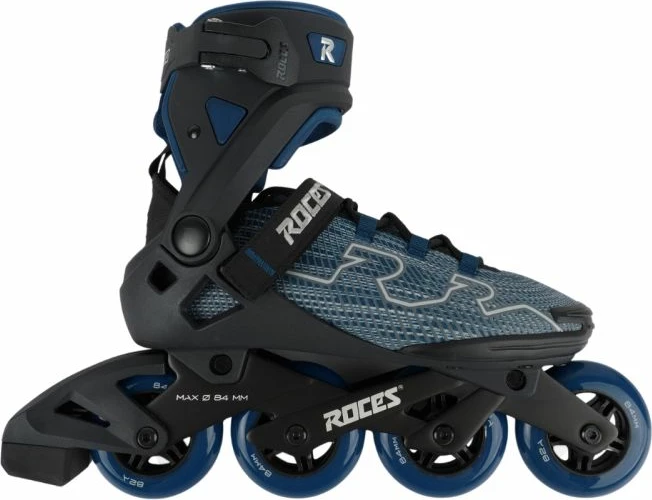 Rollera për meshkuj Roces R-Evo 84, të zeza/blu/gri
