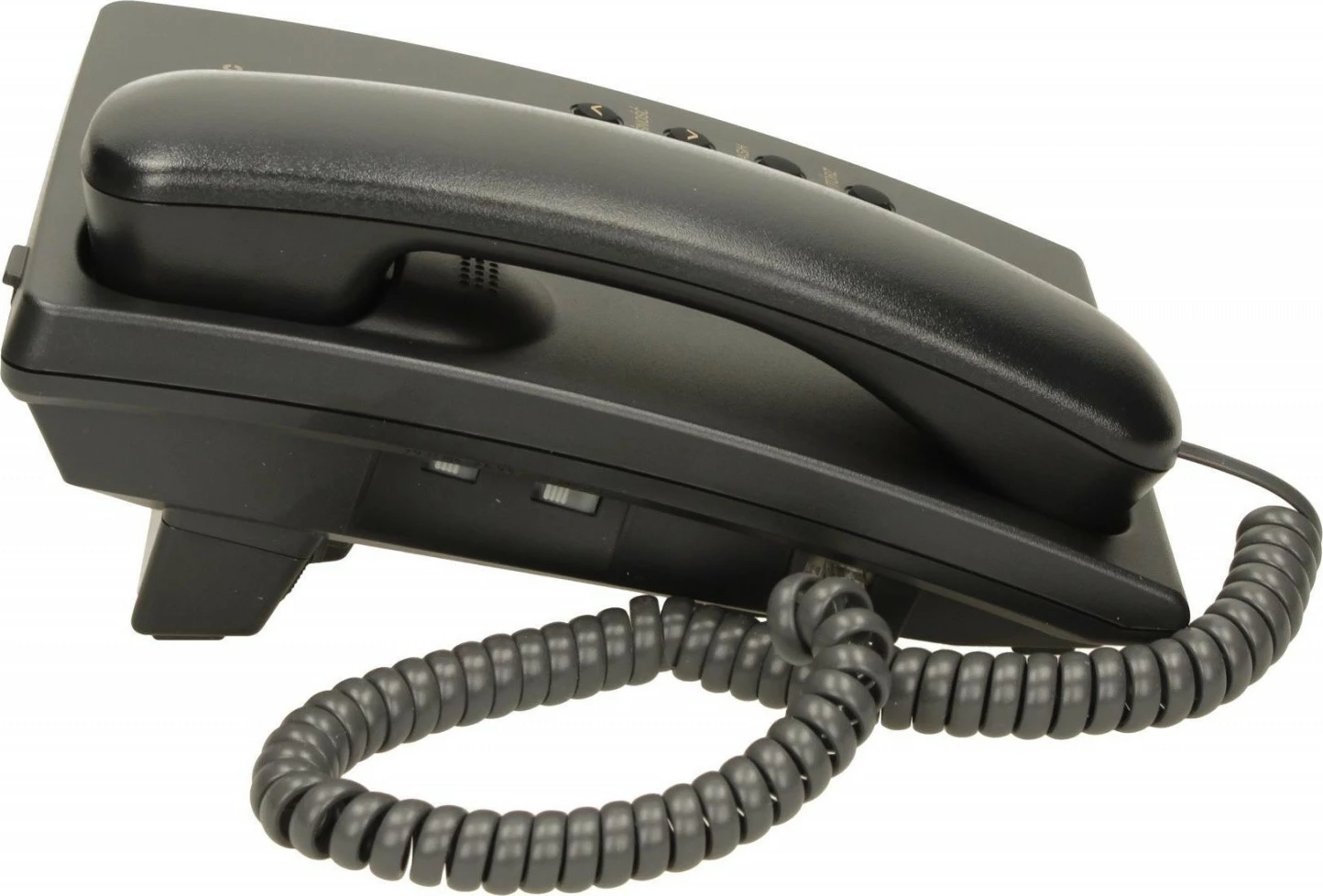 Telefon fiks Panasonic KX-TS500, me kabllo, i zi