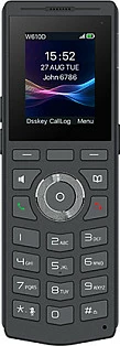 Telefon DECT Fanvil W710P, IP, ekran 2 inç, i zi