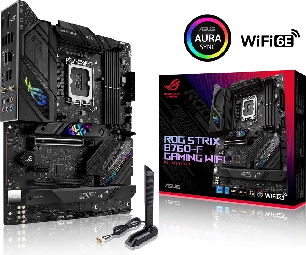 Pllakë amë ASUS ROG STRIX B760-F GAMING WIFI, Intel B760