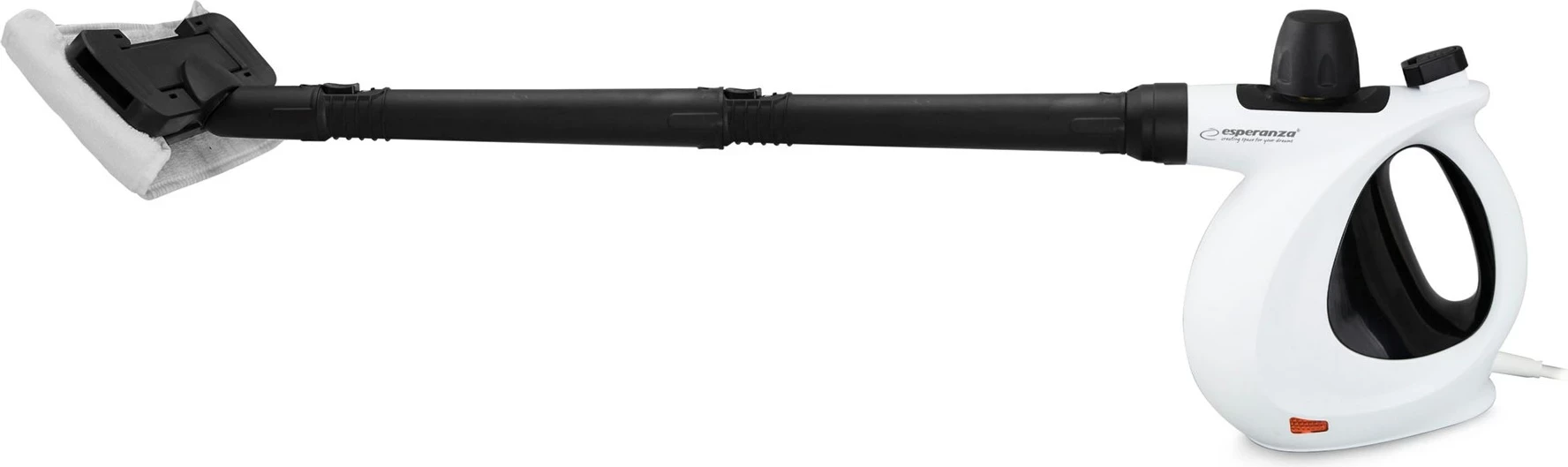 Pastrues me avull portativ Esperanza EHS008, 0.35L, 900W, Bardhë