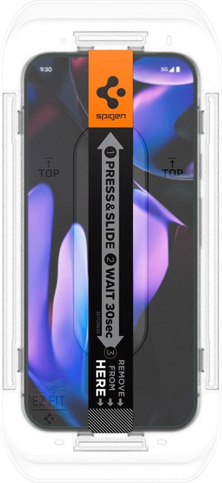 Xham i temperuar Spigen Glas.tR EZ Fit për Google Pixel 9 / 9 Pro, 2 copë