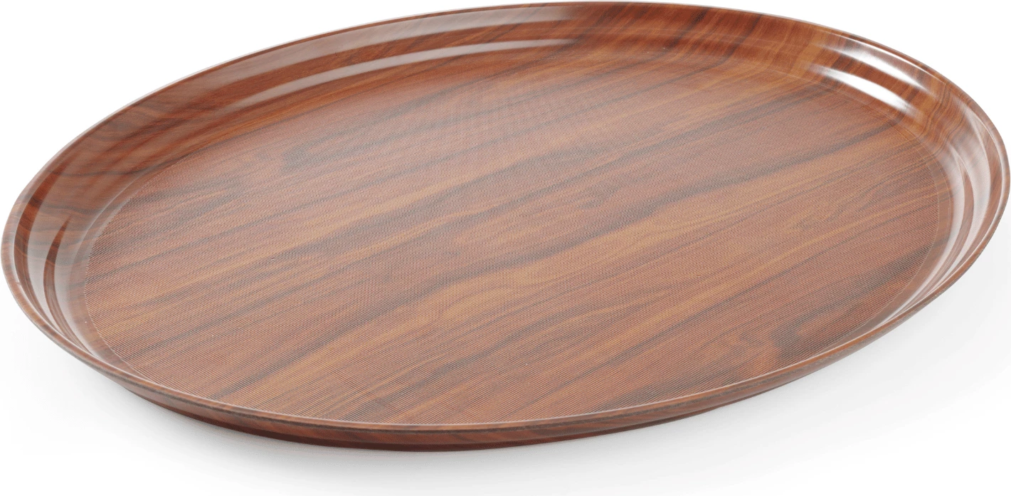 tabaka jo-rrëshqitëse, Amerbox Montana, ovale 290 x 210 mm, arrë, kafe