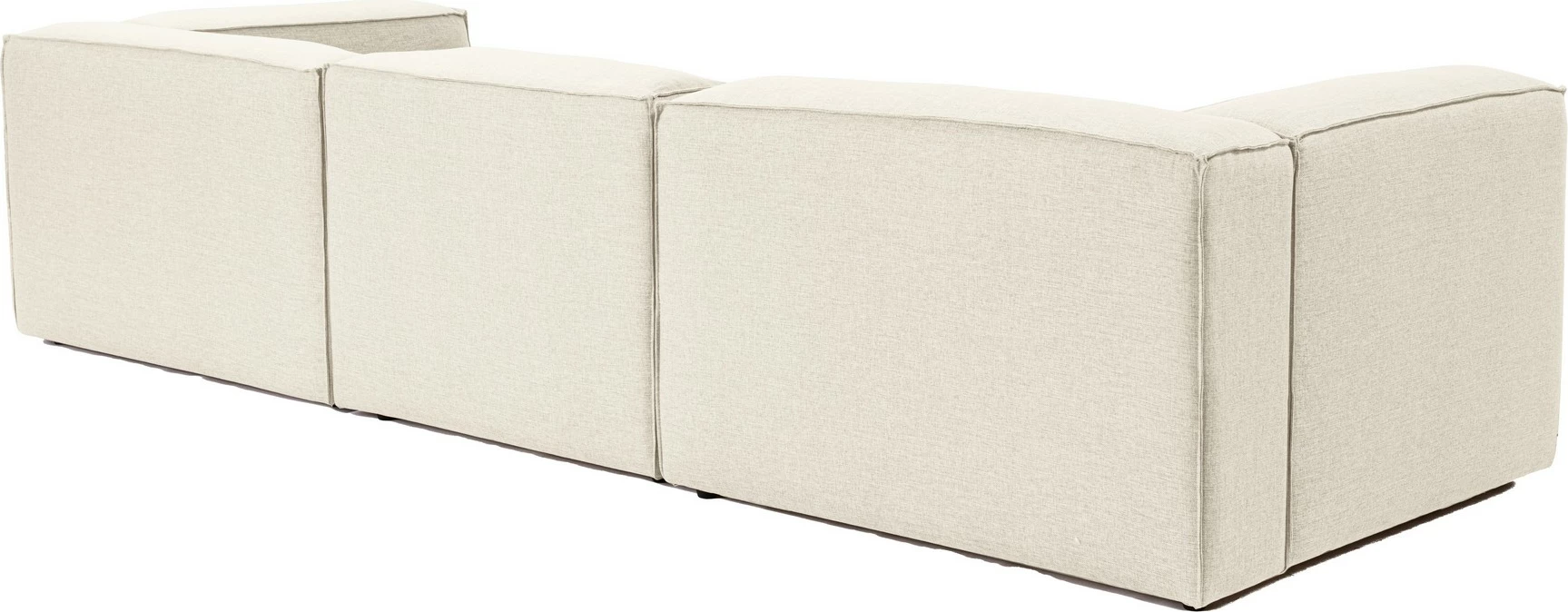 Divan treshe Atelier del Sofa, Fora 3, ngjyrë ecru