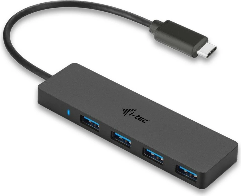 HUB USB-C i-tec C31HUB404, 4x USB 3.0, pasiv, i zi