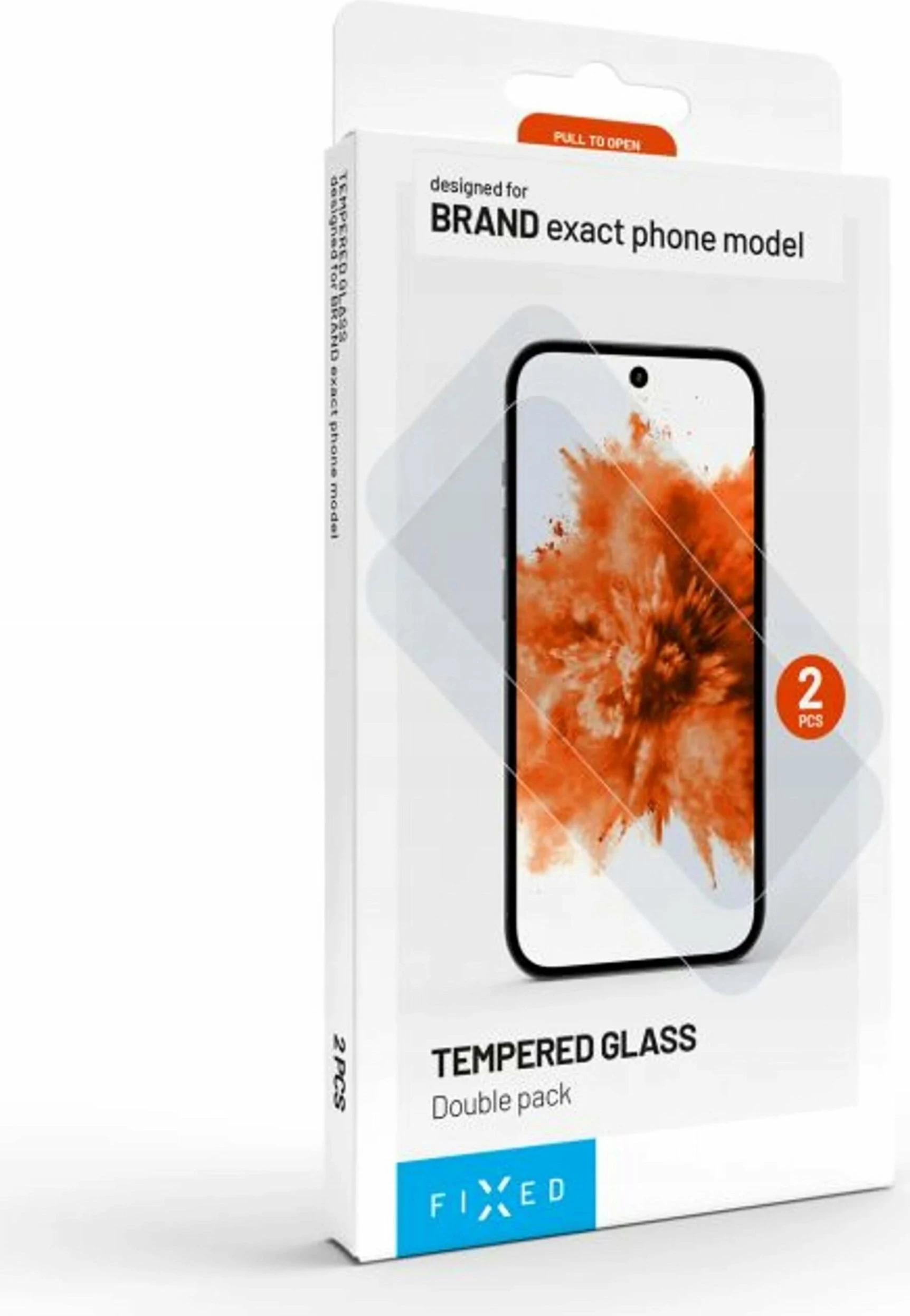 Mbrojtëse ekrani FIXED FIXGD-1700-TR për Samsung Galaxy A17 4G/5G, xham i kalitur, transparente, set 2 copë