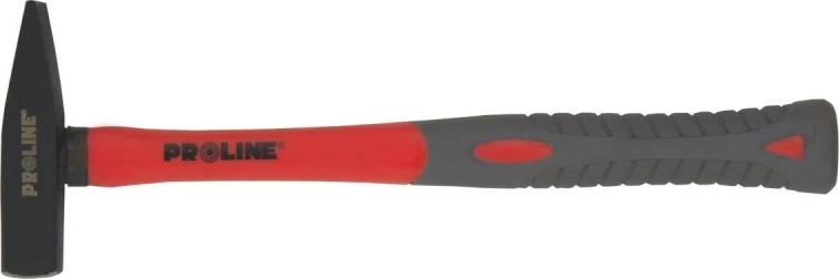 Çekiç bravandreqësi PROLINE 12511 100 g, dorezë fibërqelqi, kapje TPR, kuqe/gri/zezë