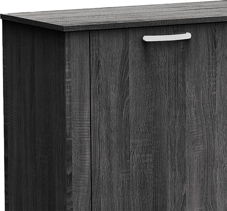 Bufe Kinley ngjyrë gri-wenge 210x40x82cm