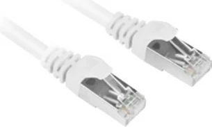 Kabllo rrjeti Sharkoon CAT6 0.25m e bardhë