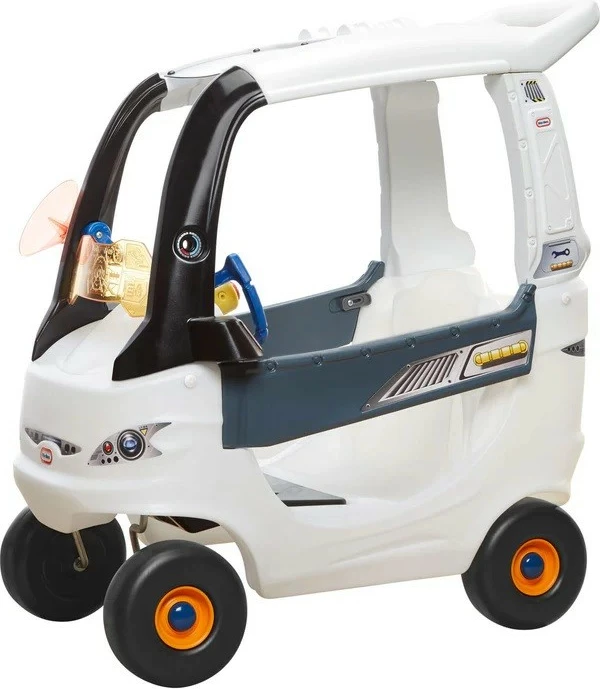 Makine lodër ride-on Little Tikes Cozy Coupe Space Explorer, për fëmijë, e bardhë