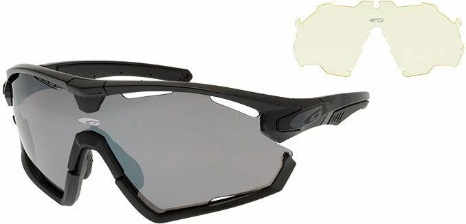 Syze Goggle për meshkuj dhe femra, të zeza