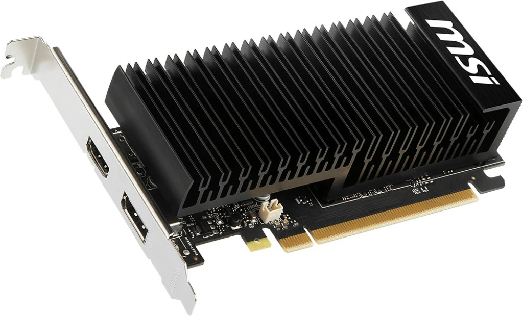 Kartelë grafike MSI GeForce GT 1030 2GHD4 LP OC, 2 GB, GDDR4, e zezë