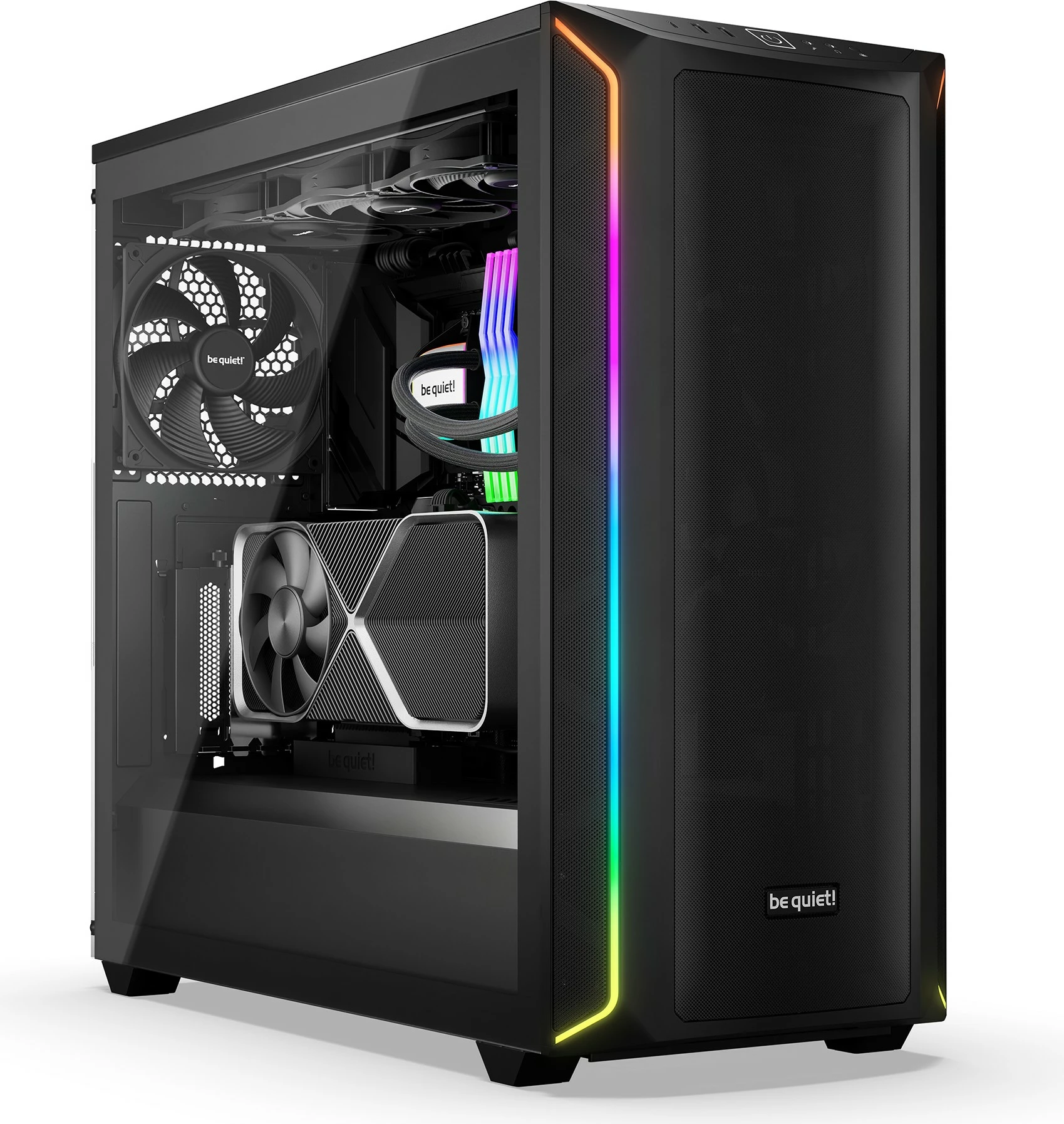 Kasë Be Quiet! Shadow Base 800 DX Black, Midi Tower, PC, ATX, EATX, micro ATX, Mini-ITX, e zezë