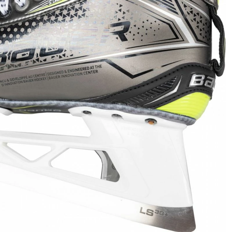 Patinat për portier Bauer Elite '21 Sr M 1058732, ngjyrë gri/argjendtë