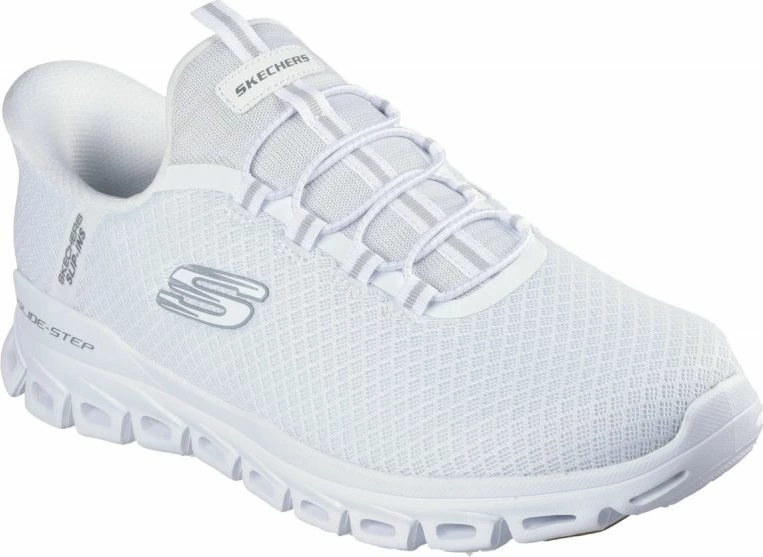 Atlete për meshkuj Skechers, të bardha