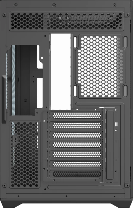 Kasë DarkFlash C280 midi tower me 7 ventilatorë, e zezë