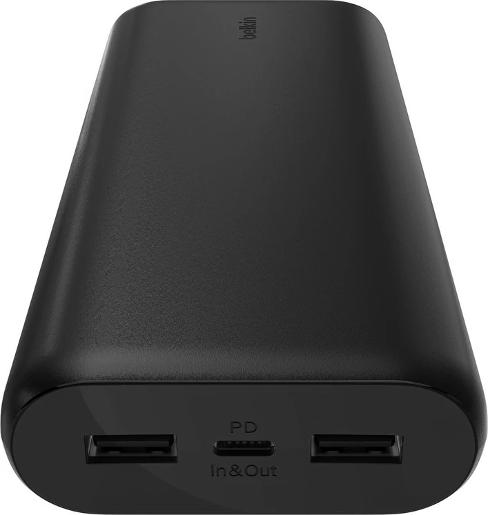 Powerbank Belkin BPB014BTBK, 20000 mAh, Power Delivery, Ngjyrë e zezë