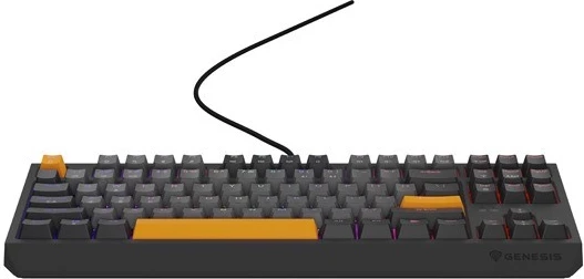 Tastierë mekanike Genesis Thor 230, TKL, RGB Outemu Red, gri e zezë