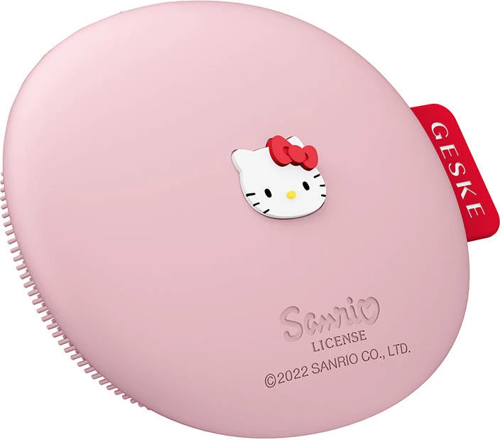 Brushë pastrimi fytyre Geske 3-në-1 me aplikacion, Hello Kitty, rozë