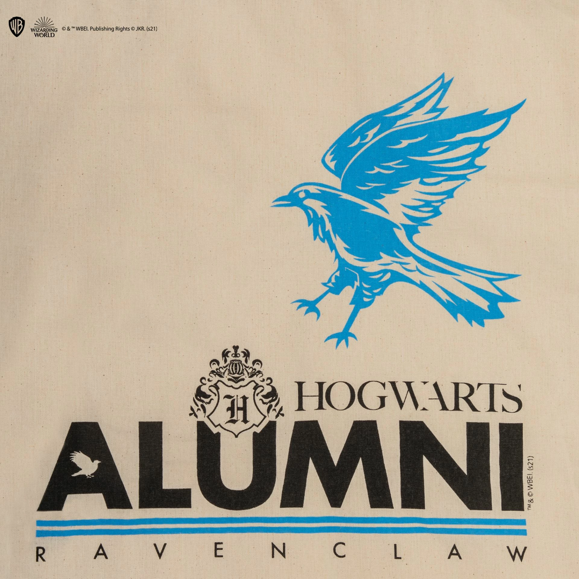 Çantë tote Cinereplicas Harry Potter Alumni Ravenclaw 41×38 cm, bezhë