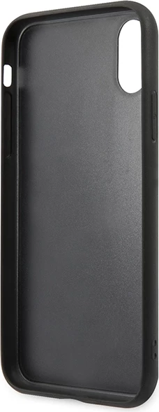 Mbështjellës Karl Lagerfeld Saffiano Karl&Choupette Head për iPhone XS Max, i zi