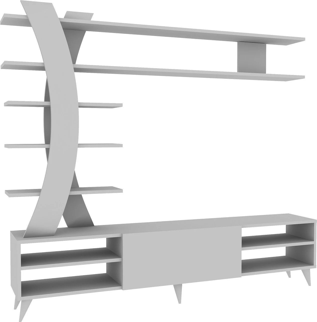 Njësi televizori Hanah Home, Duru, ngjyrë e bardhë