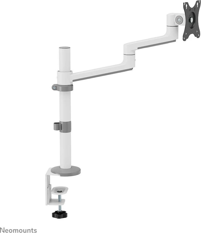 Krah monitori Neomounts DS60-425WH1, 17-27 inç, kapacitet 8 kg, VESA 100x100, i bardhë